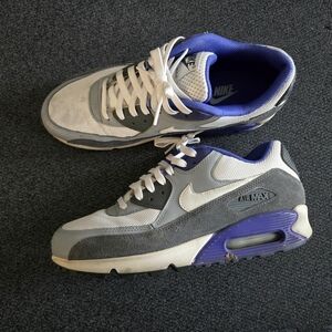 Nike Air Max Sneakers in Gray and Purple